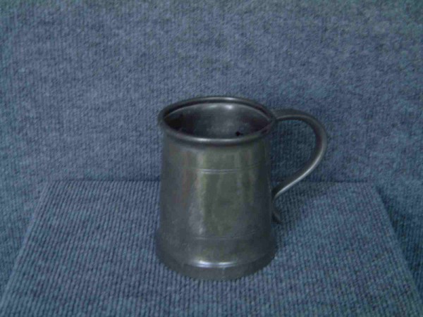 EARLY 1940'S RMS QUEEN ELIZABETH PEWTER TANKARD